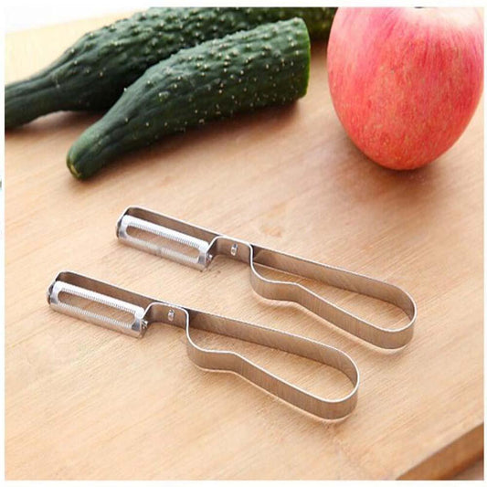 "Stainless Steel Potato Peeler: Essential Kitchen Tool for Fruits and Vegetables"