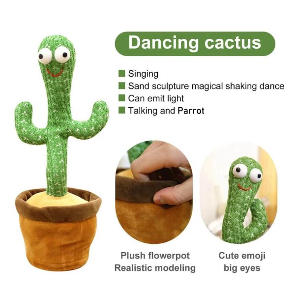 Talking Tree Cactus Plush Toy