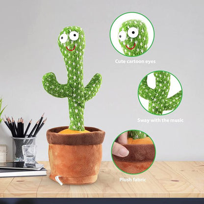 Talking Tree Cactus Plush Toy