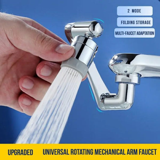 Universal Rotating Mechanical Arm faucet